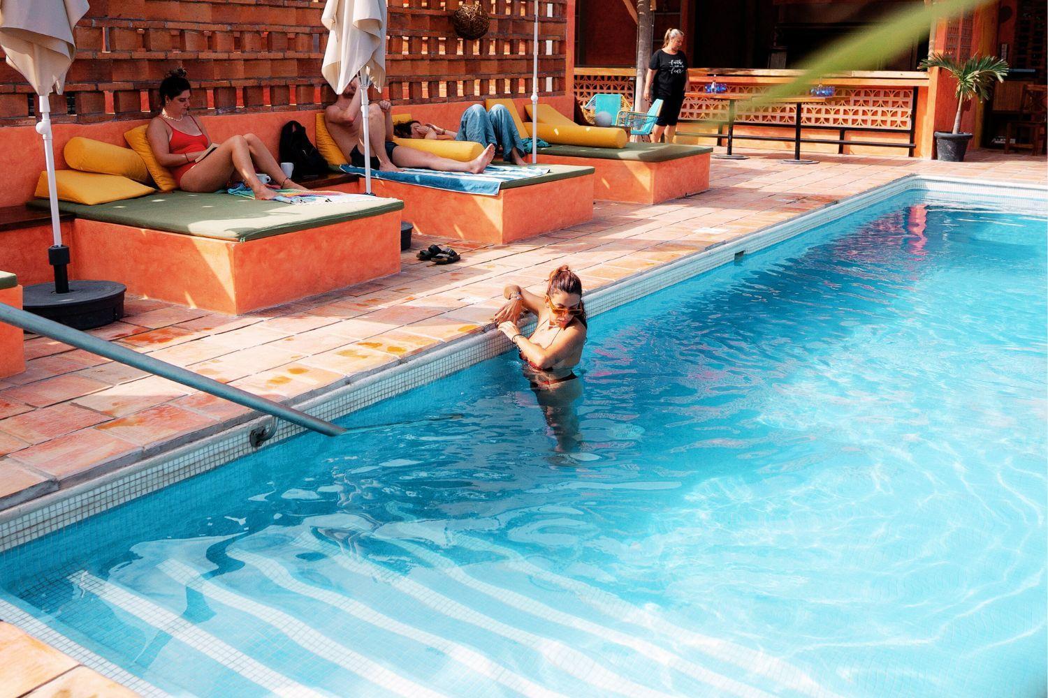 Hotel Casa Pepe Sayulita Zewnętrze zdjęcie The pool at the hotel