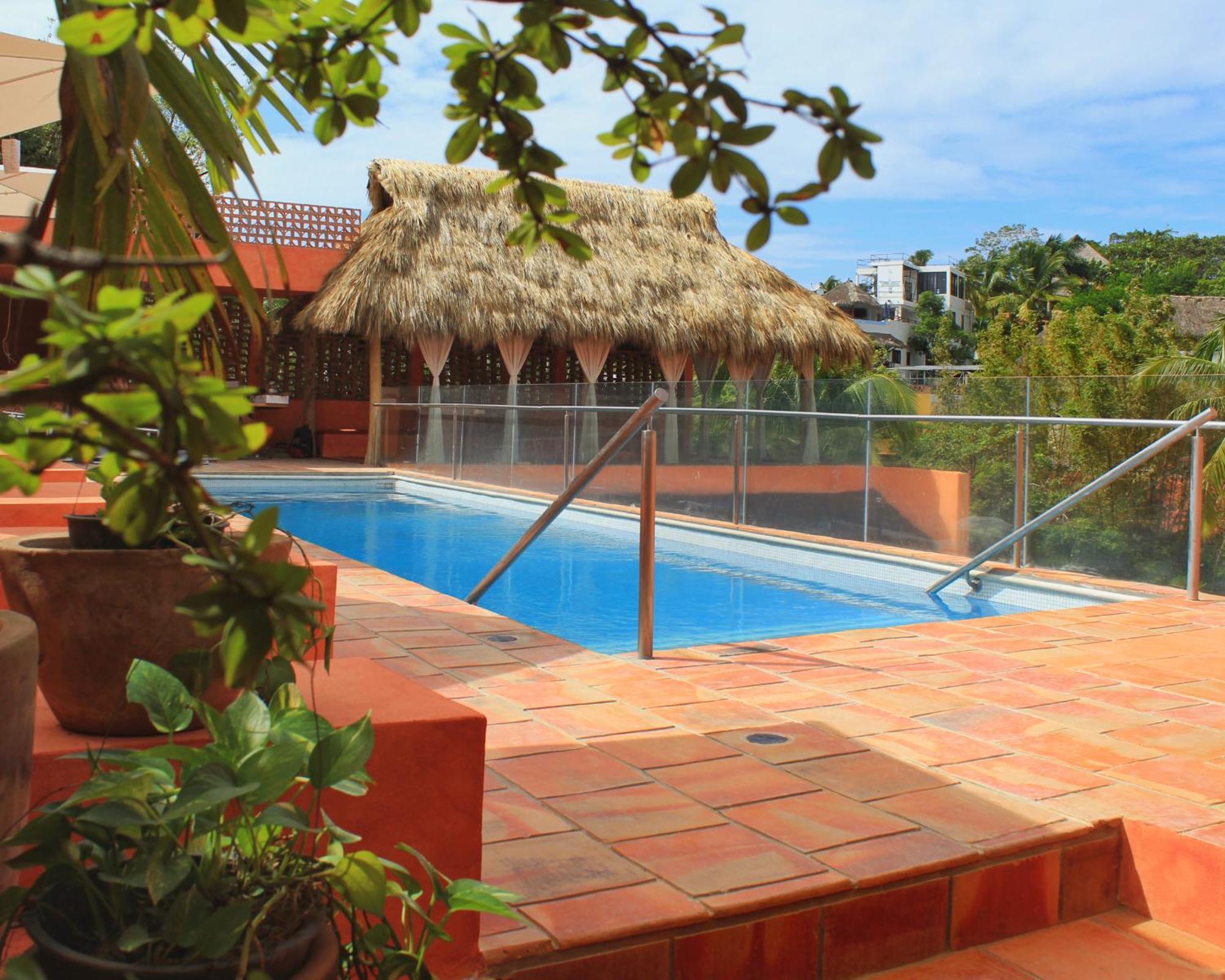 Hotel Casa Pepe Sayulita Zewnętrze zdjęcie Rooftop pool at Hotel Xel-Há